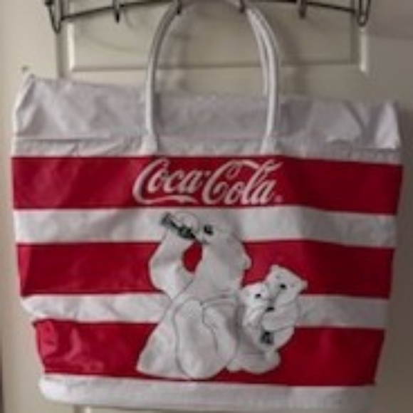 Vintage 1990s Coca Cola beach bag - Picture 2 of 7